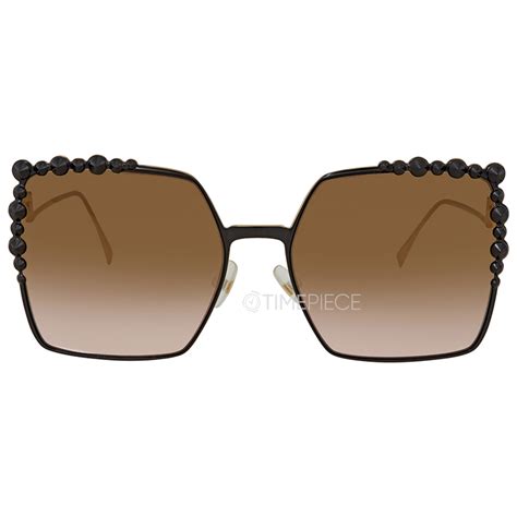 fendi donna ff 0259 s|Fendi Can Eye Brown Mirror Butterfly Ladies Sunglasses FF .